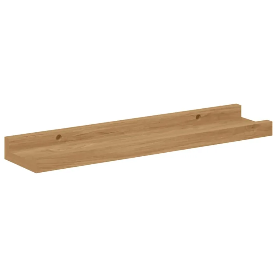 Étagère Murale Montage mural 2 pcs Marron 40 x 9 x 3 cm - 6