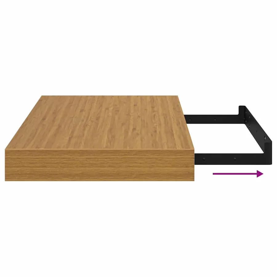 Étagère Murale Beige 40 x 23,5 x 4 cm Bois d'ingénierie - 12