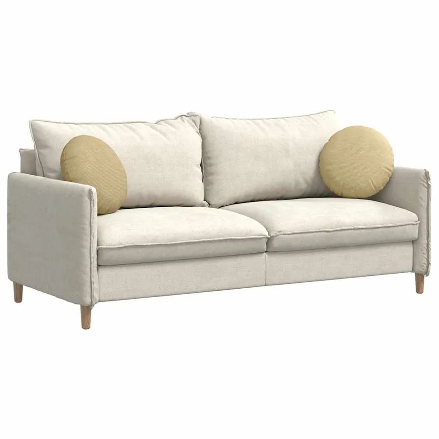 Coussins de siège 2 pcs Vert gris Ø 40 cm - 3