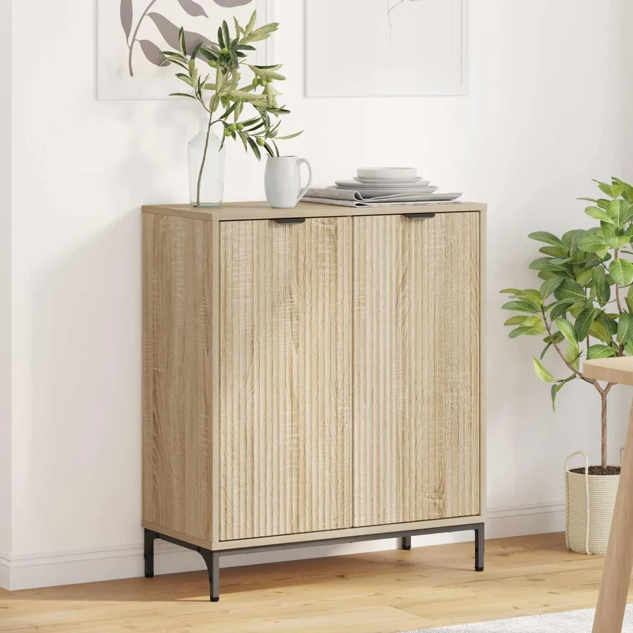 Buffet Chêne Sonoma 69,5 x 33 x 82 cm Bois d'ingénierie
