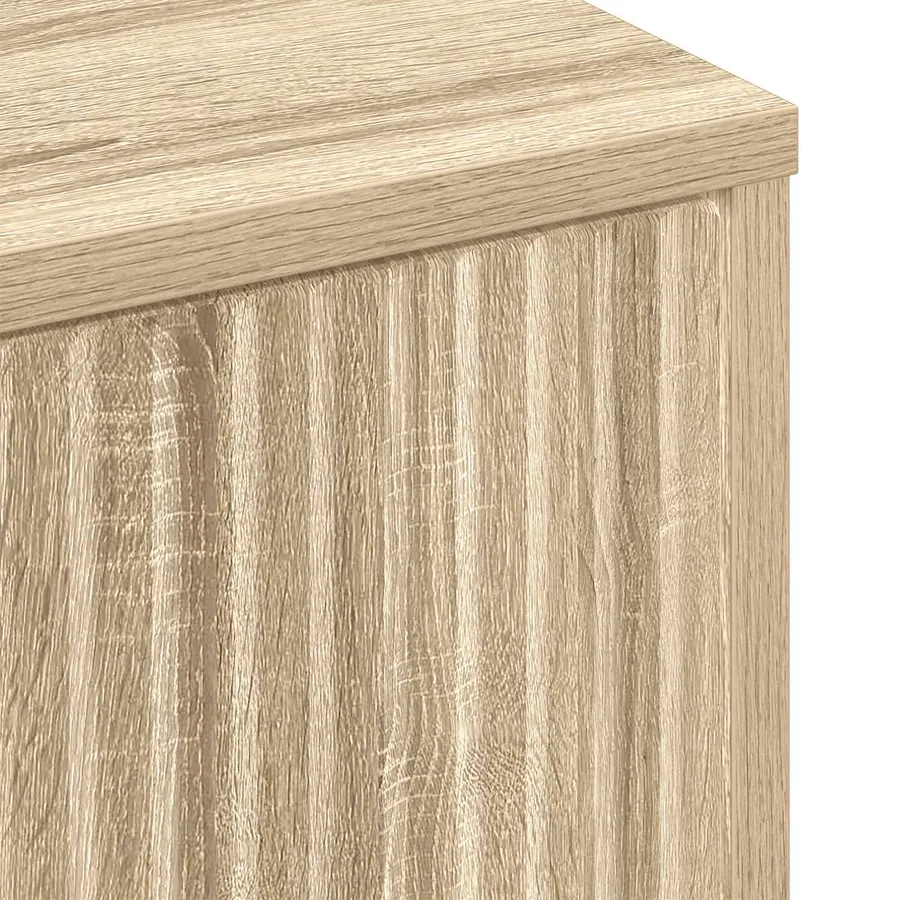 Buffet Chêne Sonoma 69,5 x 33 x 82 cm Bois d'ingénierie - 11