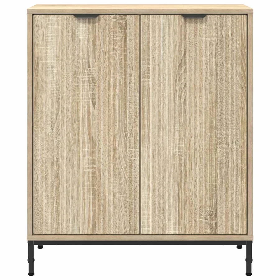Buffet Chêne Sonoma 69,5 x 33 x 82 cm Bois d'ingénierie - 6