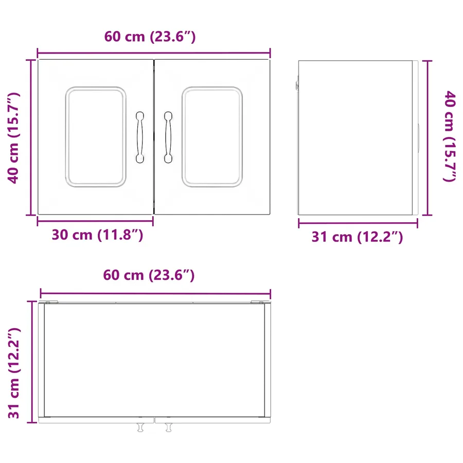Panneau de lave-vaisselle Kalmar Blanc 60 x 31 x 40 cm - 12