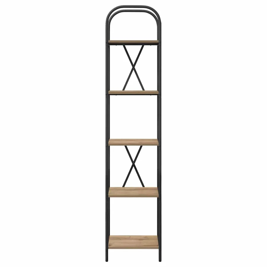 Étagère 5 niveaux 40 x 30 x 183 cm Bois d'ingénierie - 5