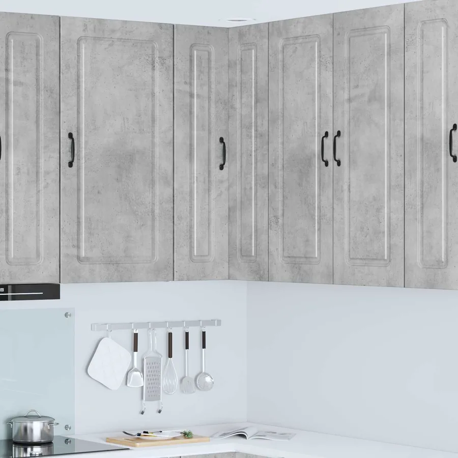 Panneau de lave-vaisselle Kalmar Gris béton 57 x 57 x 100 cm