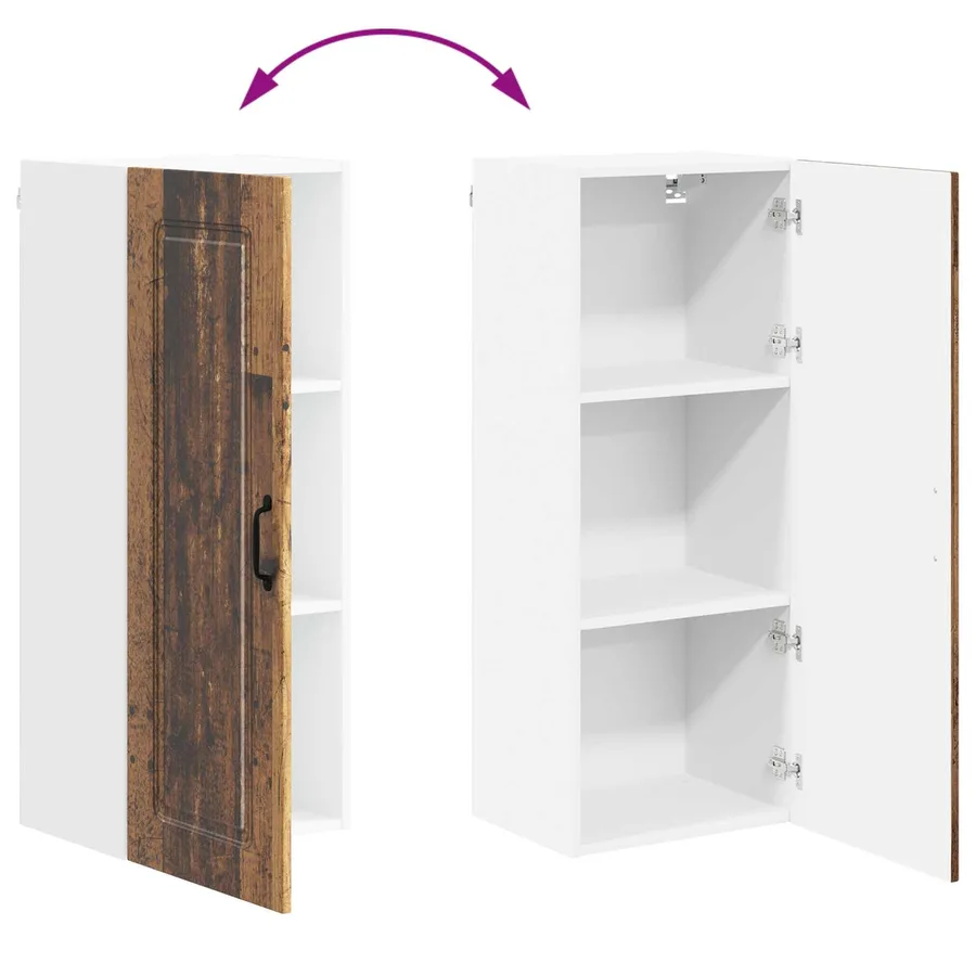Panneau de lave-vaisselle Kalmar Bois ancien 40 x 31 x 100 cm - 10