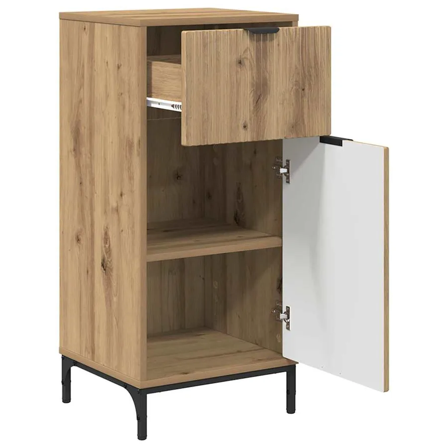 Ensemble de mobilier de salle de bain 3 pc Chêne artisanal - 6