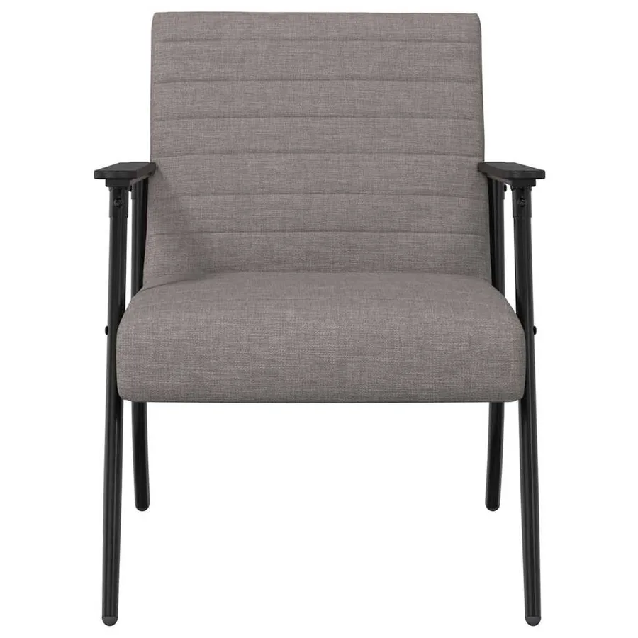 fauteuil Taupe 59 x 75 x 78 cm tissu - 4