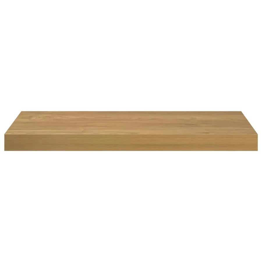 Étagère Murale 2 pcs Marron 60 x 23 x 4 cm Bois d'ingénierie - 7