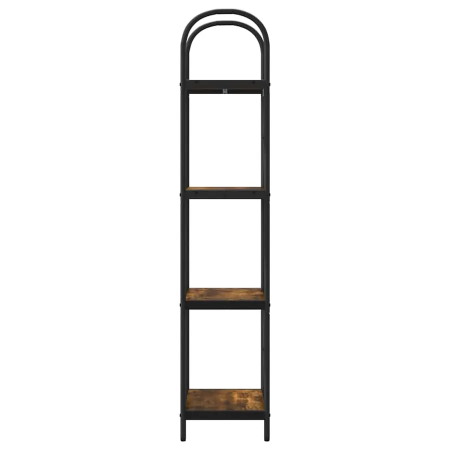 Étagère Chêne fumé 40 x 30 x 146 cm Bois d'ingénierie - 6