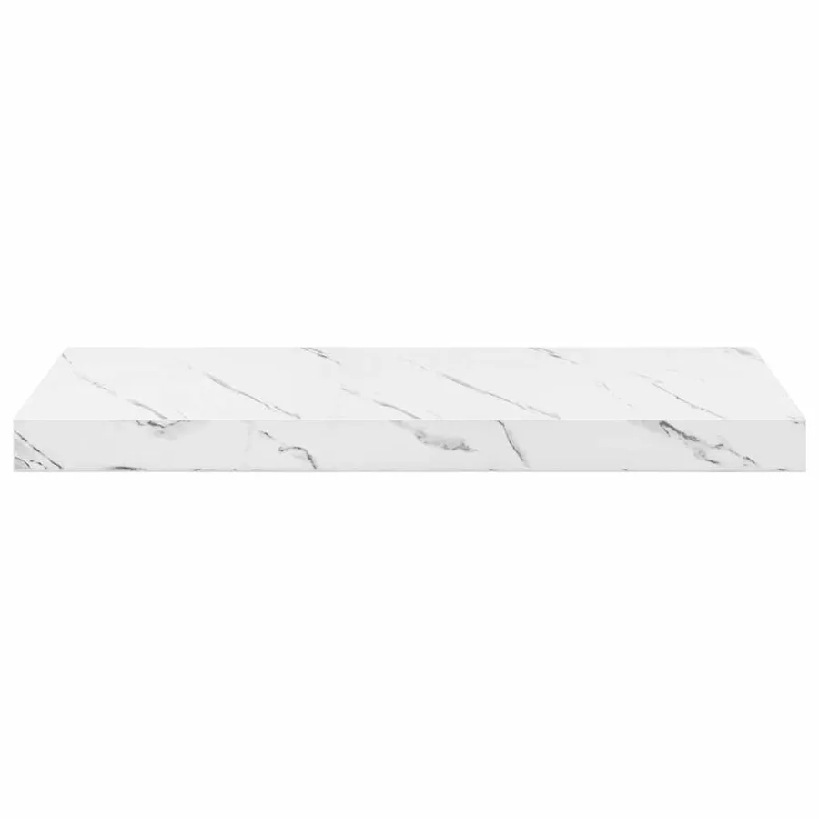 Étagère Murale 2 pcs Marbre blanc 60 x 23,5 x 4 cm - 7
