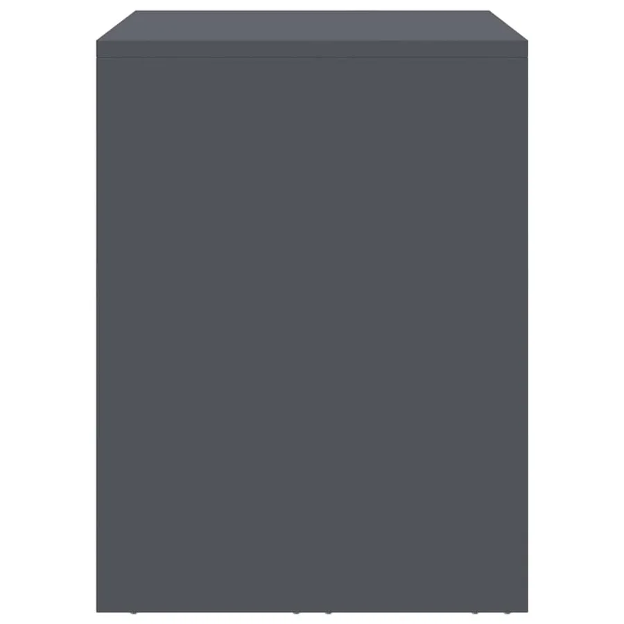 Armoire murale pour garage Anthracite 80 x 33 x 35 cm - 7