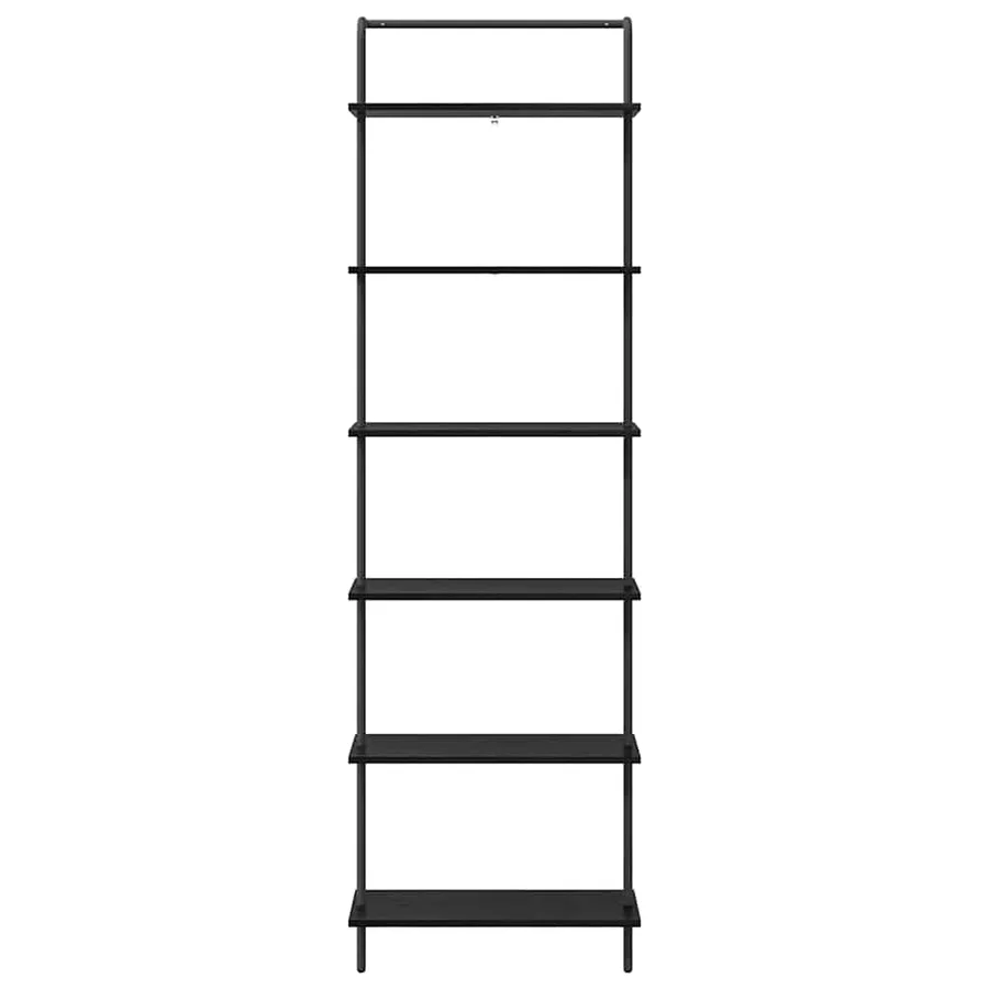 Étagère Chêne noir 60 x 24 x 203 cm Bois d'ingénierie - 5