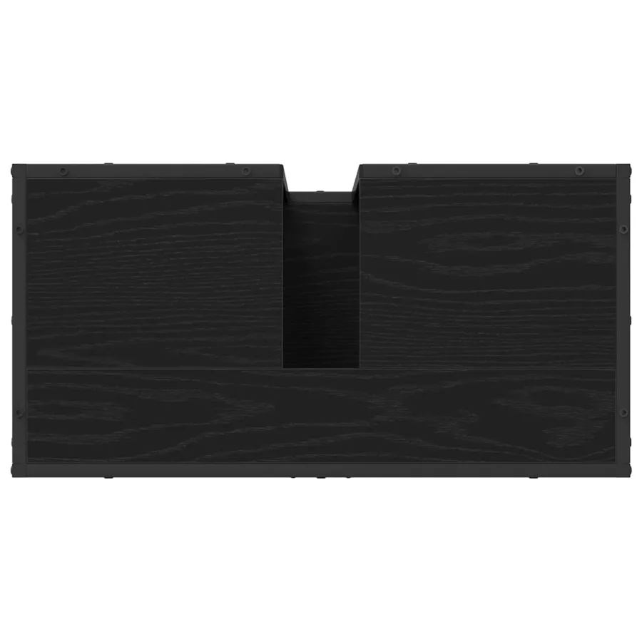 Ensemble de mobilier de salle de bain 2 pcs Chêne noir - 8