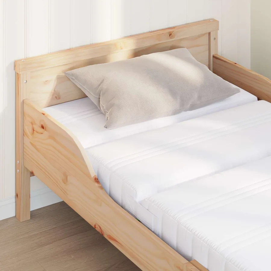 Matelas en mousse extensible 80 x 200 cm Blanc - 3