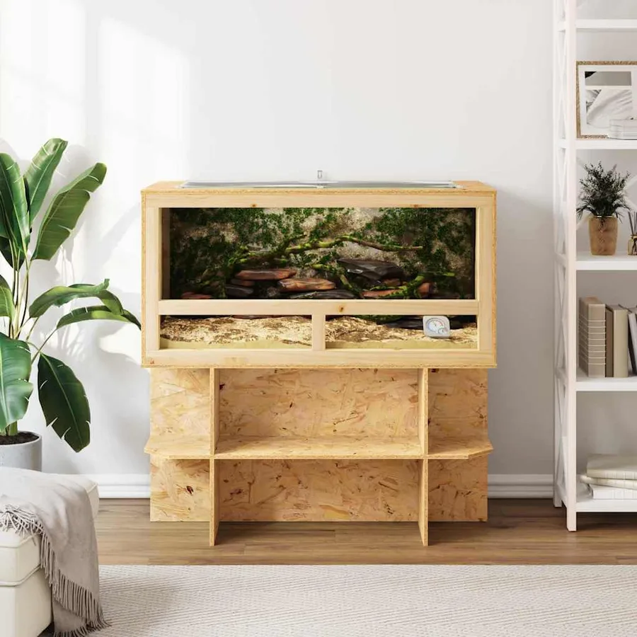 Terrarium Marron 100 x 50 x 100 cm OSB - 4