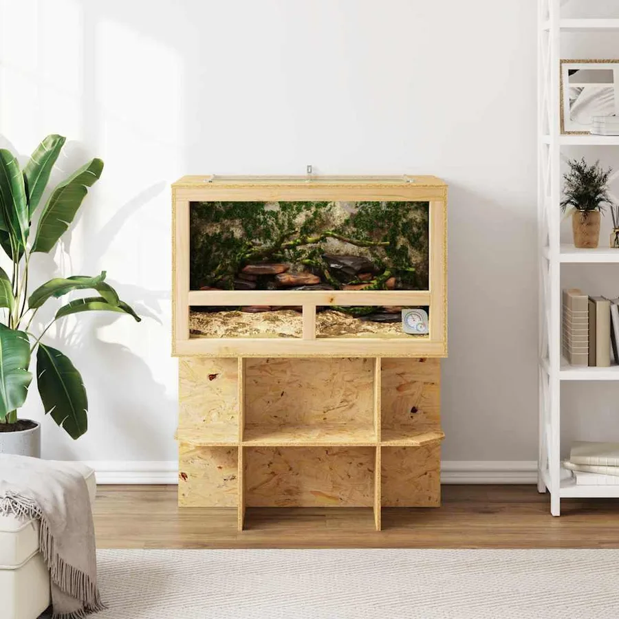Terrarium Marron 80 x 50 x 100 cm OSB - 4