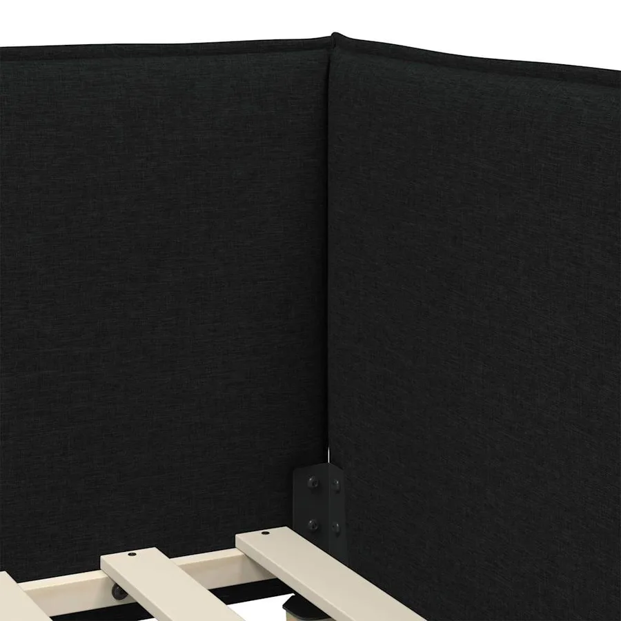 Cadre de lit d'angle avec matelas 2 pcs Vert Velours - 10