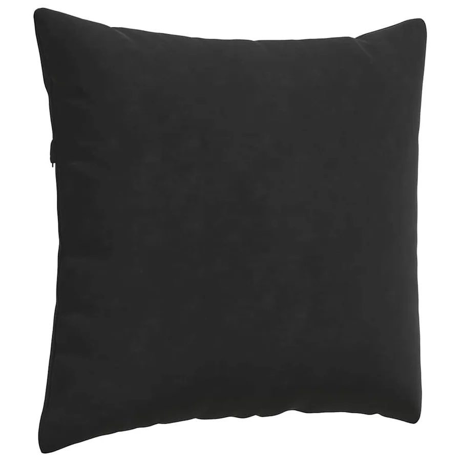 Coussins de canapé 2 pcs Noir 45 x 45 cm - 5