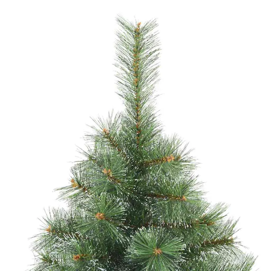 Sapin de Noël artificiel avec 150 LED Vert 150 cm PE et PVC - 6