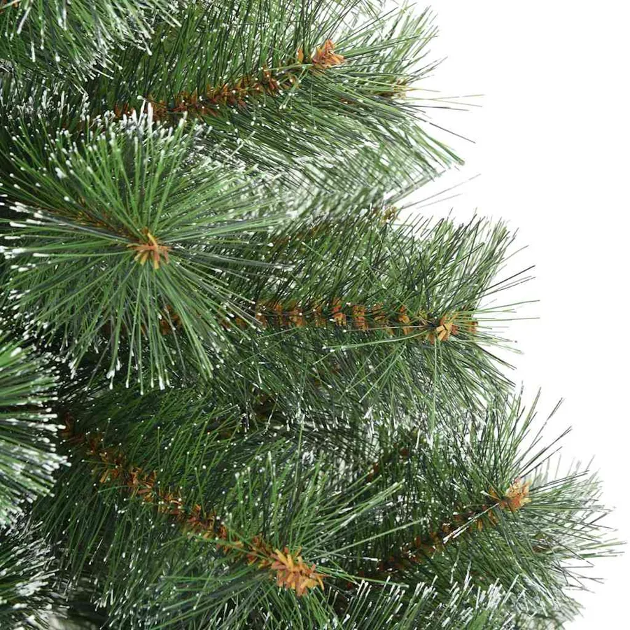 Sapin de Noël artificiel avec 150 LED Vert 150 cm PE et PVC - 7