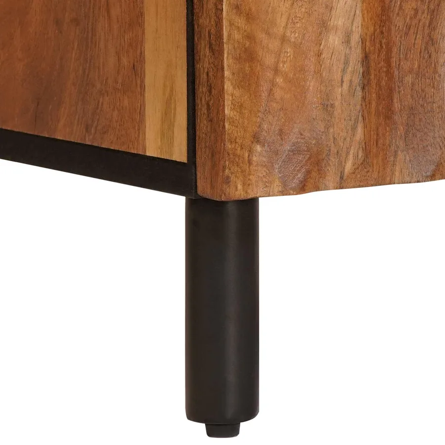 Buffet avec stockage Finition Acacia Brun 40 x 33 x 75 cm - 7