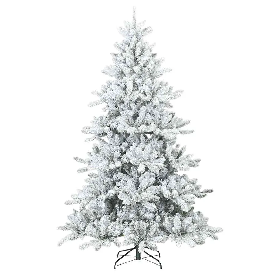 Sapin de Noël Artificiel à Branches Articulées Blanc 240 cm - 4