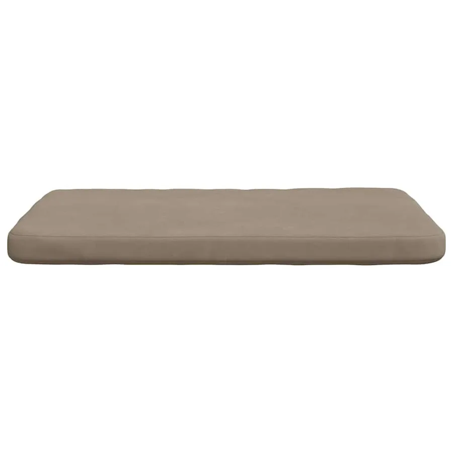 Coussins de siège 4 pcs Taupe 40 x 40 x 3 cm - 6
