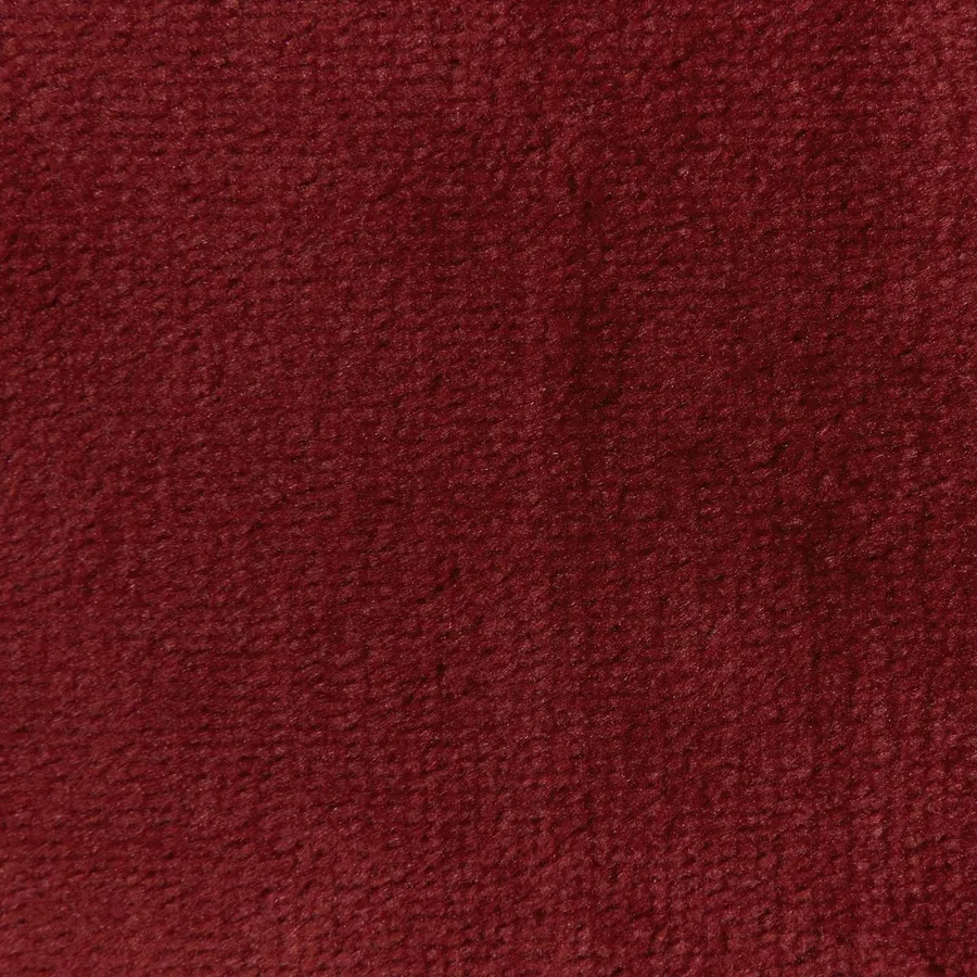 Jeté Rouge Bordeaux 130 x 150 cm Toison - 8