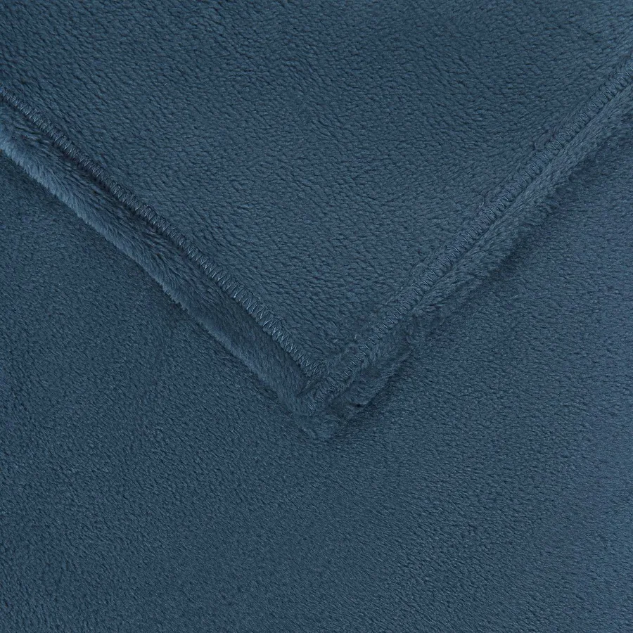 Couvertures à jeter 6 pcs Bleu marine 220 x 240 cm Toison - 6