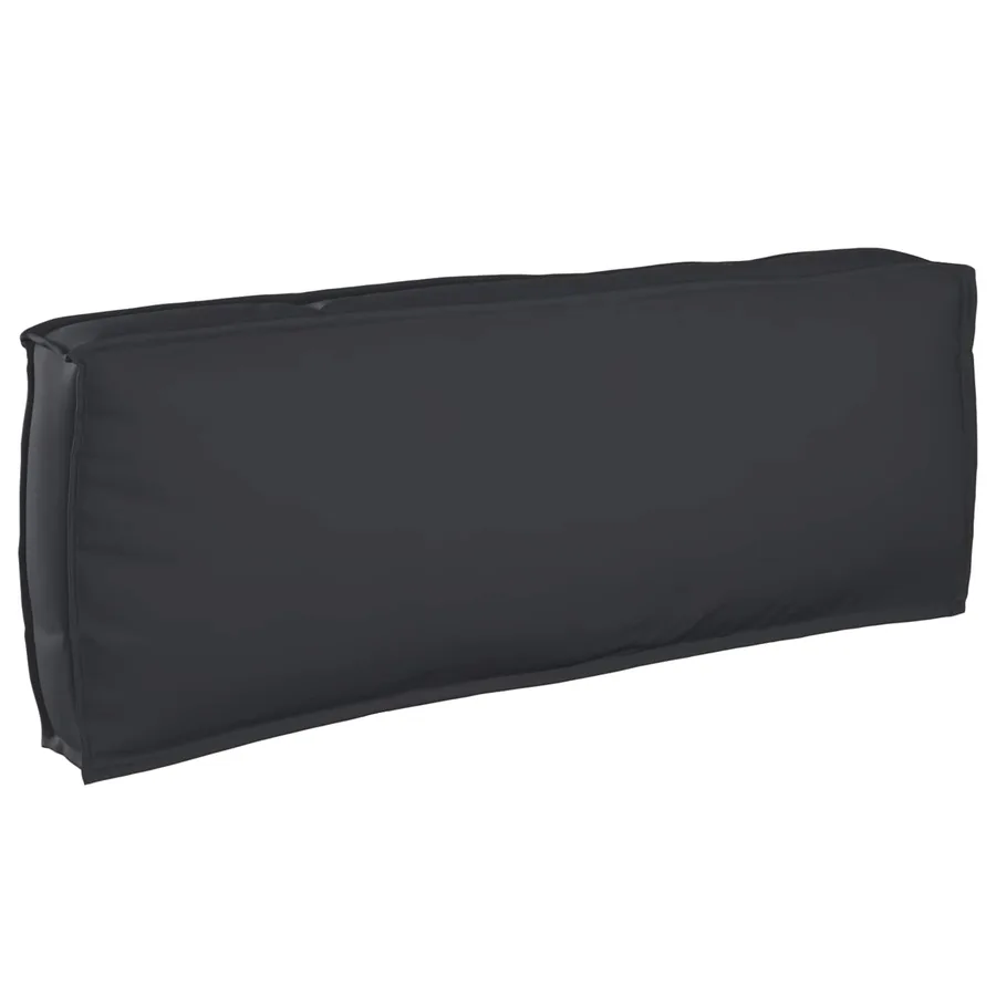 Ensemble de Canapés Uni 2 pcs Noir Bois d'Acacia Massif - 7