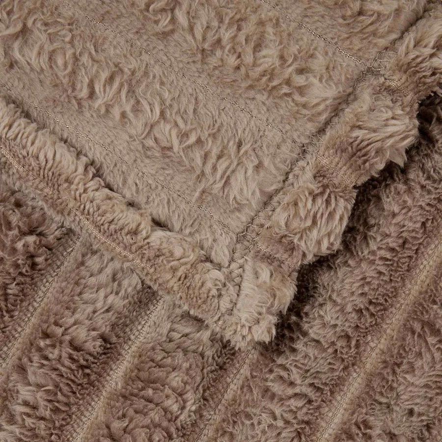 Couvertures à jeter 6 pcs Camel 270 x 240 cm Toison - 6