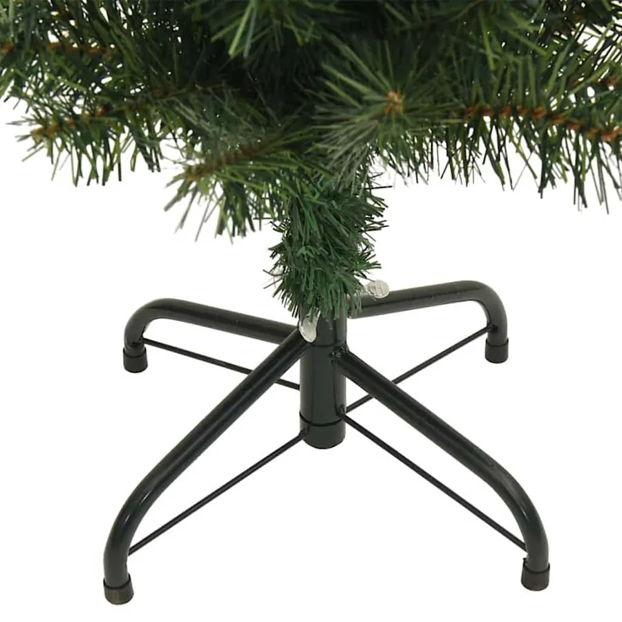 Sapin de Noël artificiel Vert 240 cm PVC et acier et plastique - 14