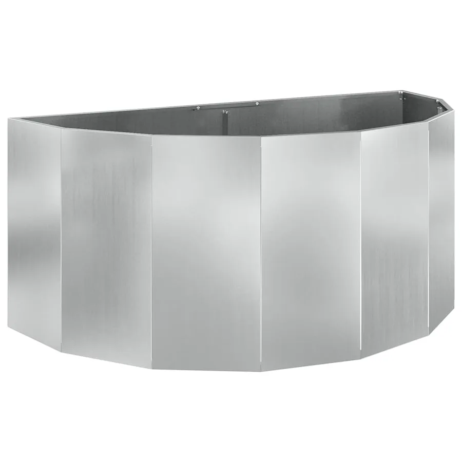 Jardinière Argent 120 x 60 x 50 cm Acier galvanisé - 2