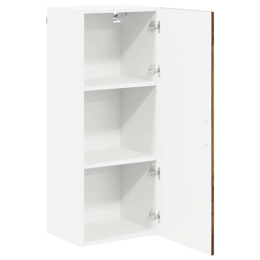 Meuble mural LUCCA Bois ancien 40 x 31 x 100 cm - 5