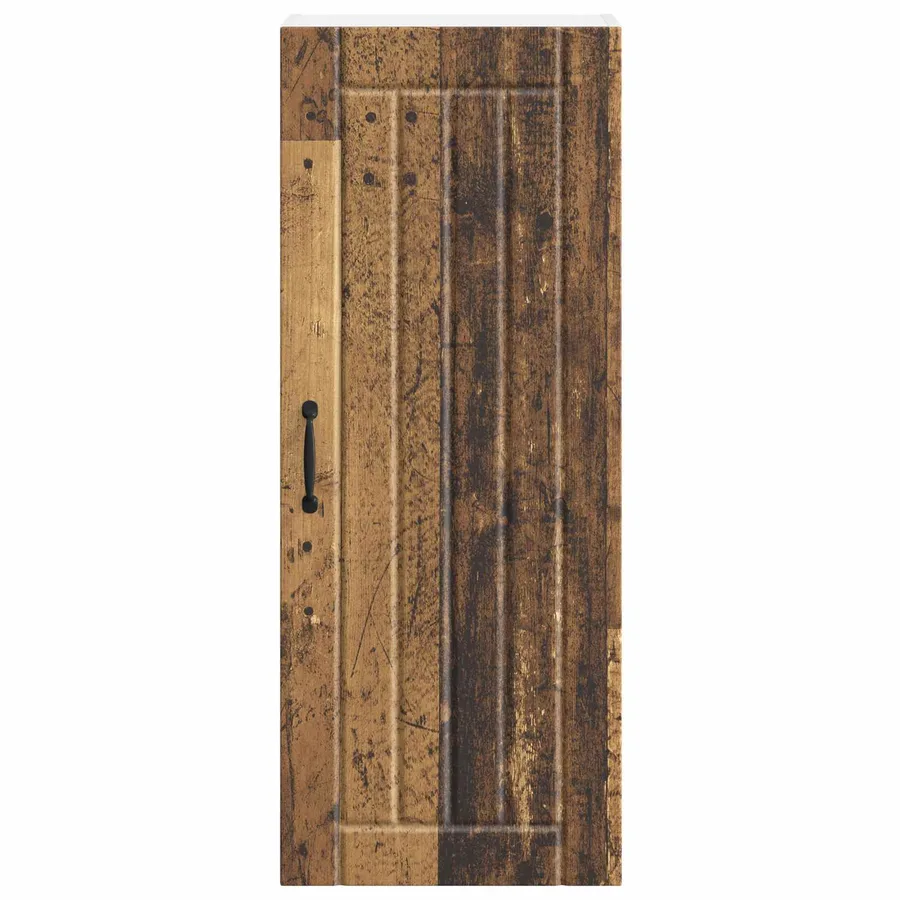 Meuble mural LUCCA Bois ancien 40 x 31 x 100 cm - 6