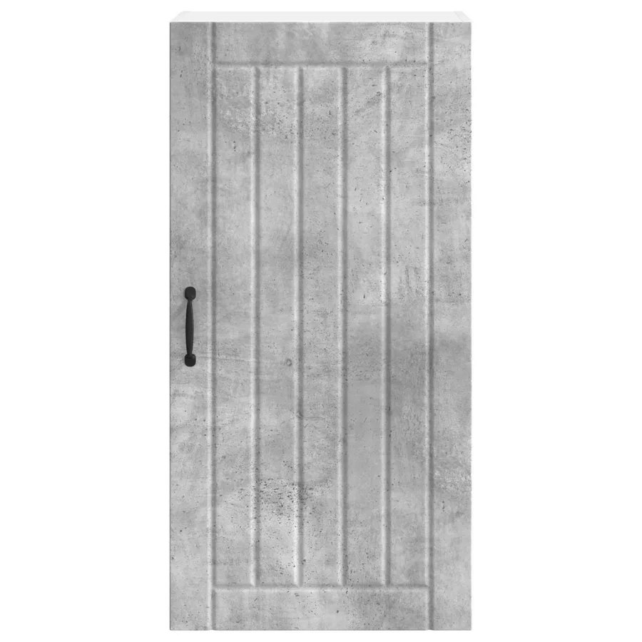 Meuble mural LUCCA Gris béton 50 x 31 x 100 cm - 6