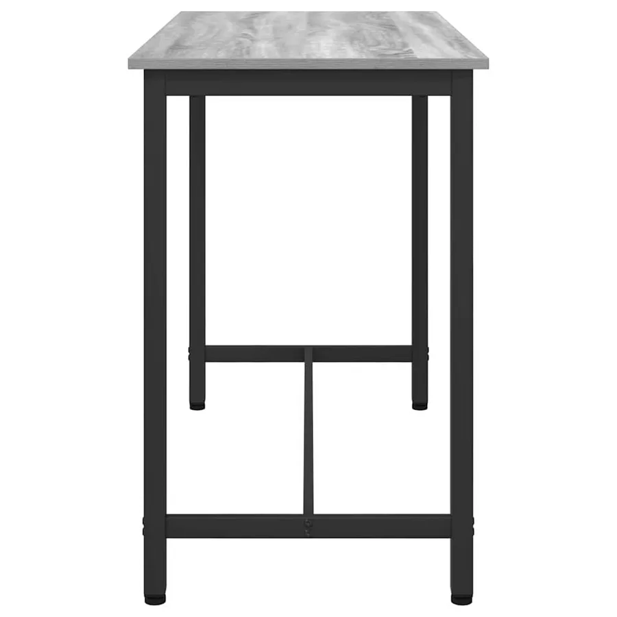 table Gris Sonoma 100 x 50 x 76,5 cm Bois d'ingénierie et acier - 4