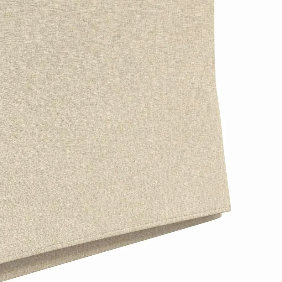 Chaises de salle à manger 2 pcs Crème 57 x 67 x 95 cm tissu - 9