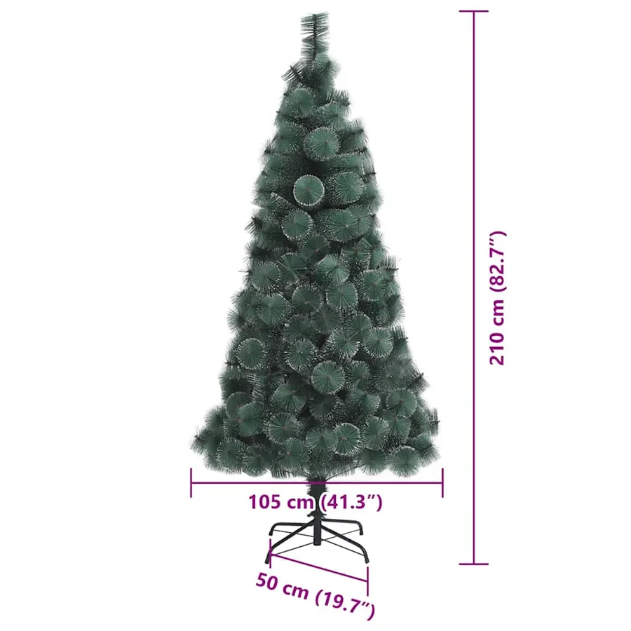 Arbre de Noël artificiel pré-éclairé avec ensemble de boules - 15