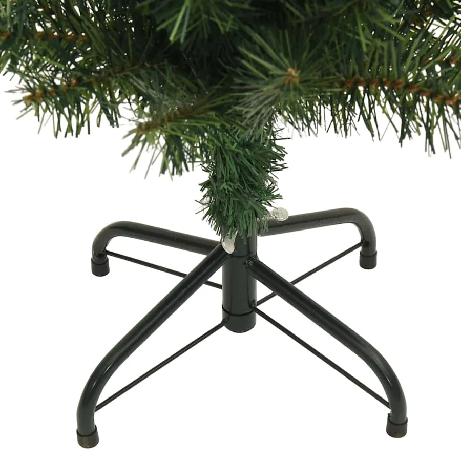 Sapin de Noël artificiel Vert 210 cm PVC et acier et plastique - 12