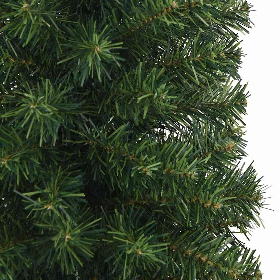 Sapin de Noël artificiel Vert 210 cm PVC et acier et plastique - 8