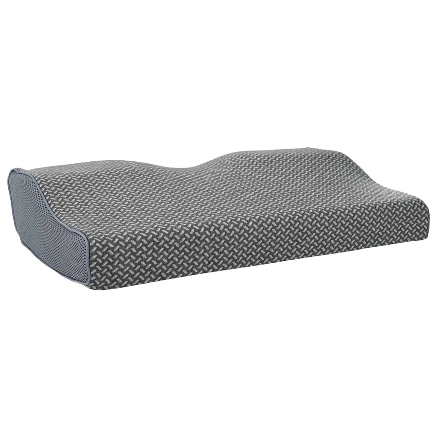 Oreiller avec oreiller Gris 60 x 34 x 11 cm Polyester - 3