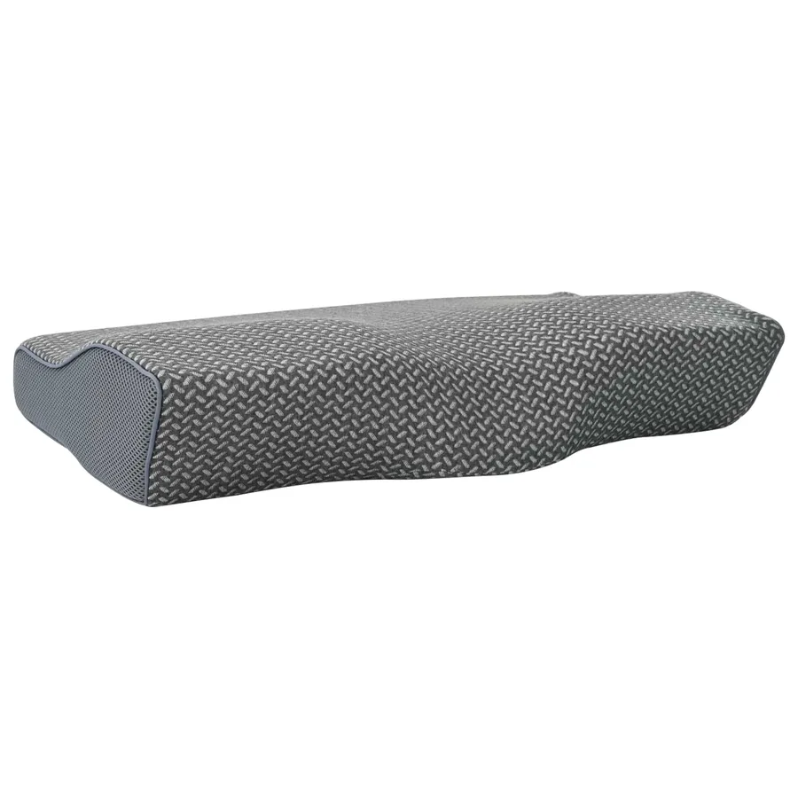 Oreiller avec oreiller Gris 60 x 34 x 11 cm Polyester - 7