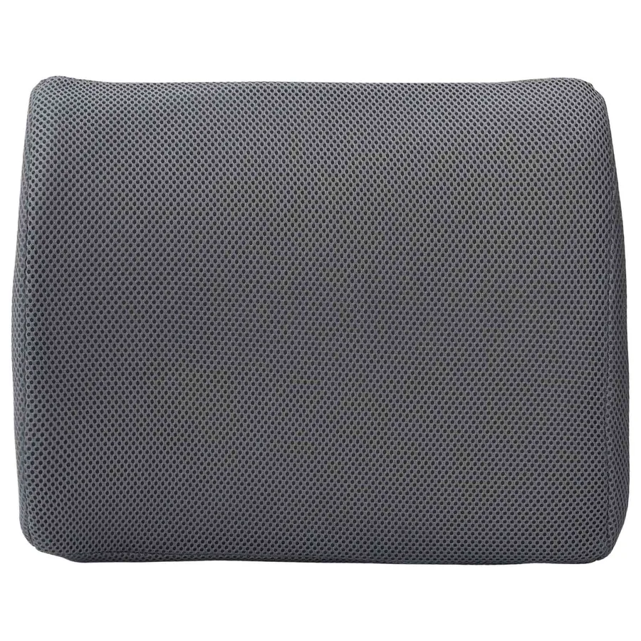 Coussin dorsal Gris Mousse à mémoire de forme 36 x 30 x 12 cm - 4