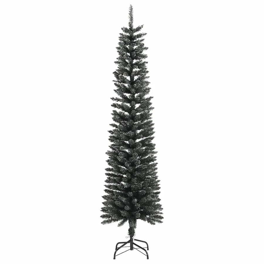 Sapin de Noël artificiel Vert 210 cm PVC, plastique et acier - 4
