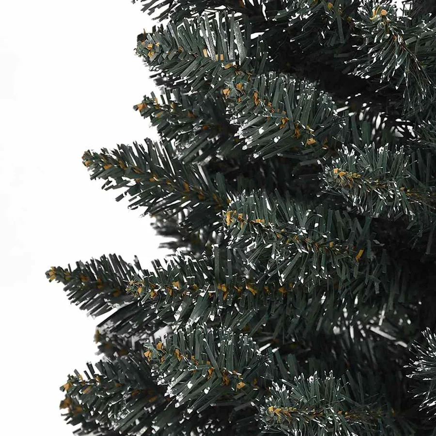 Sapin de Noël artificiel Vert 210 cm PVC, plastique et acier - 9