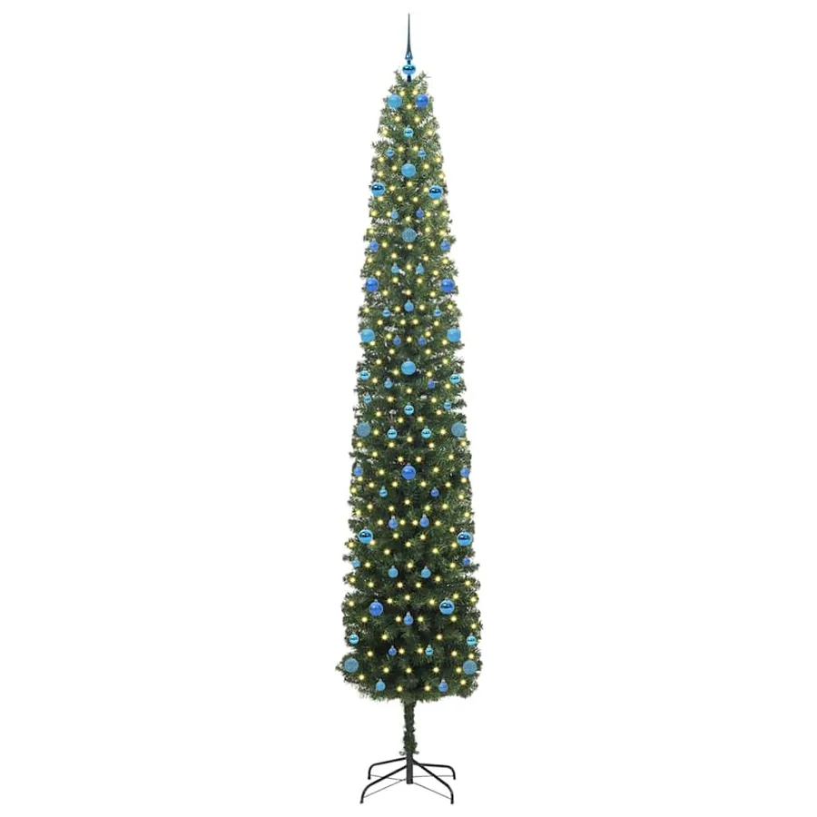 Sapin de Noël artificiel Vert 300 cm PVC et acier et plastique - 3