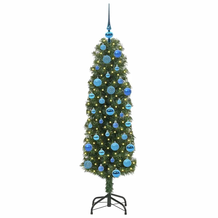 Sapin de Noël artificiel Vert 150 cm PVC et acier et plastique - 3