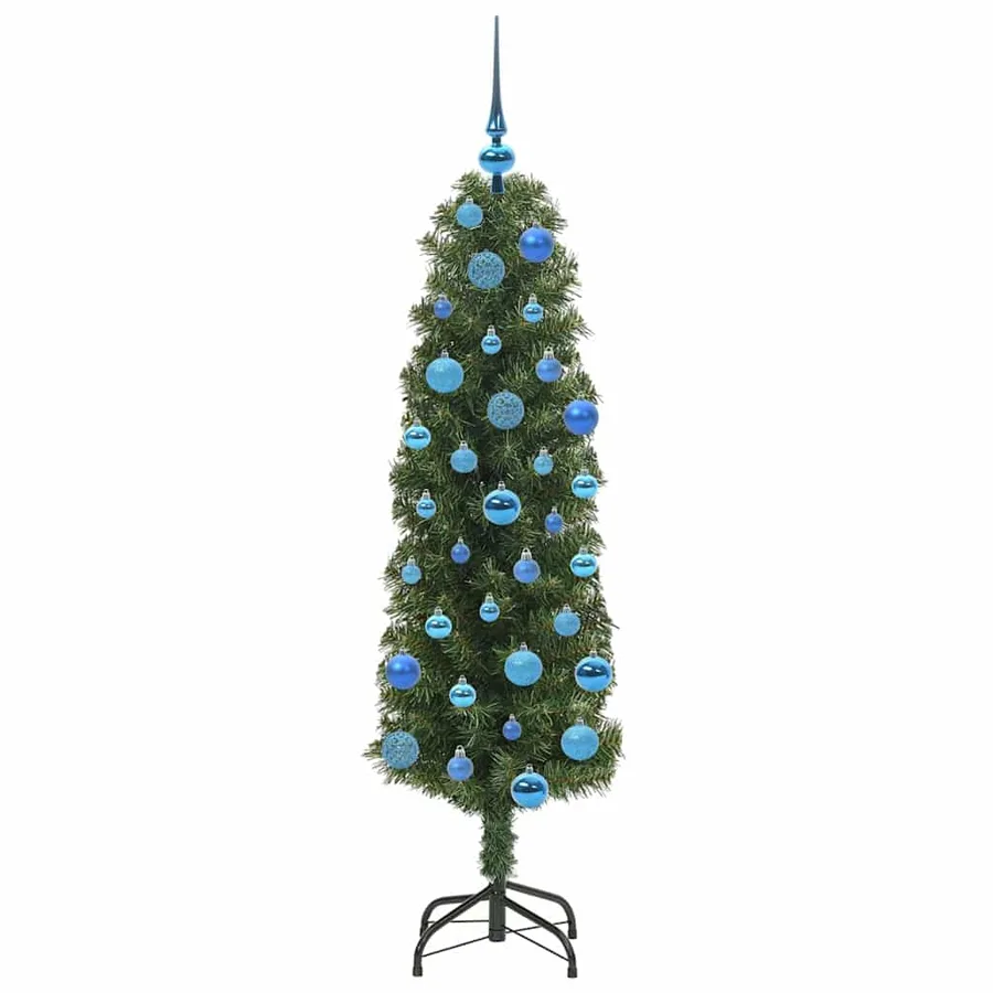 Sapin de Noël artificiel Vert 150 cm PVC et acier et plastique - 4